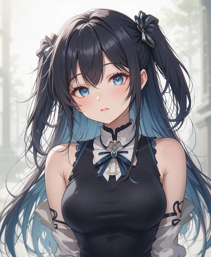 draw a anime portrait