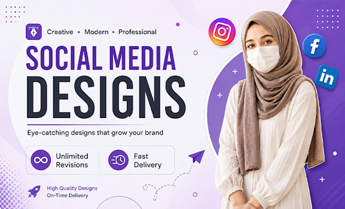 design creative and daily social media post design
