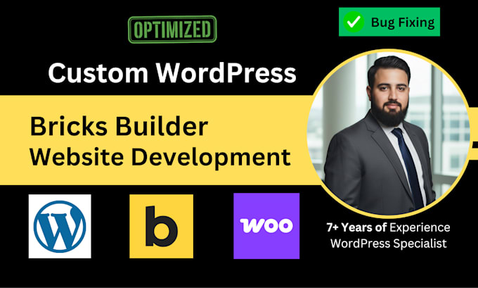 be your full stack wordpress, bricks builder developer