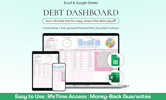 automate google excel net worth budgeting spreasheet tracker finance tracker