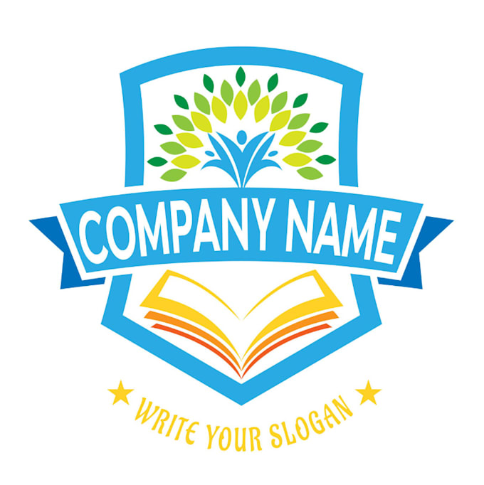 design a professional and creative educational logo for your institution