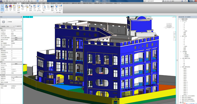 3d bim model ar VR visualization modular bim architectur building 5d cost design