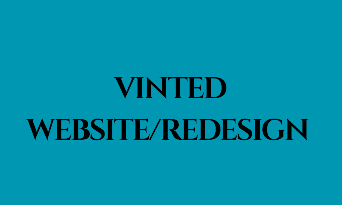 design vinted website vinted expert design