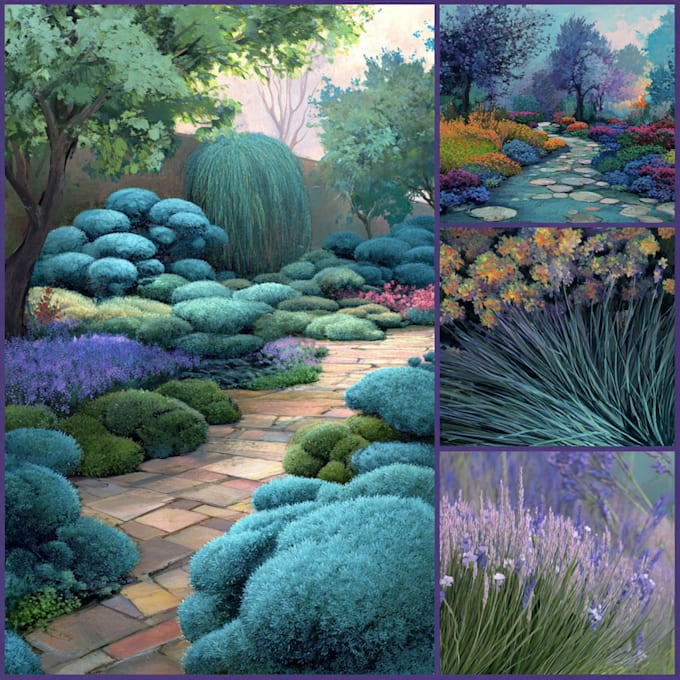 do a landscape design, garden design and pool design