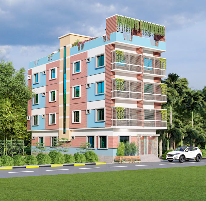 do exterior design and rendering