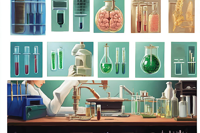draw a scientific illustration