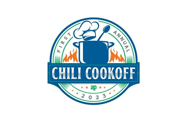 design charity chili cook off logo
