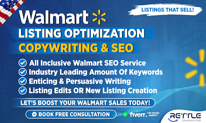 create high converting walmart SEO optimized product listings that boost sales