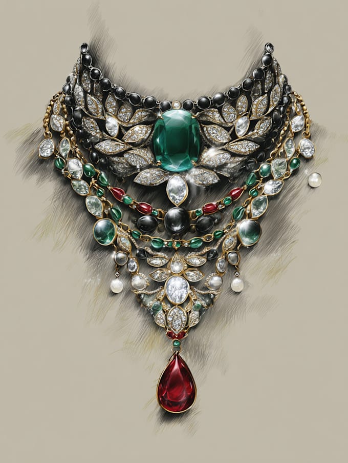 sketch your jewelry design ideas