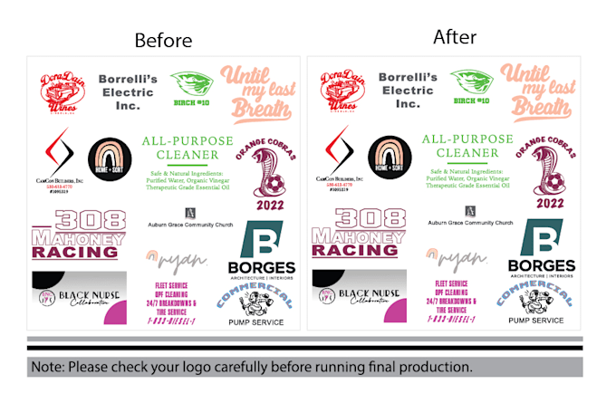 make your sponsors vector design