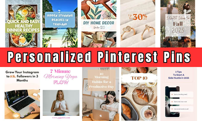 design custom pinterest pins