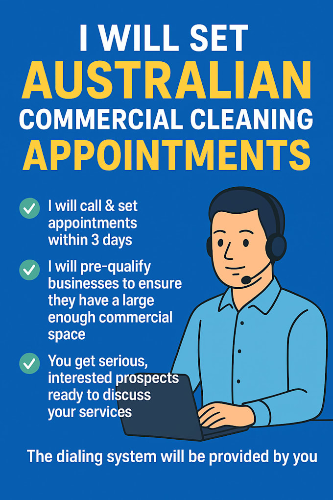 set appointment for australian janitorial cleaning services