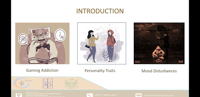 design academic and research presentation slides