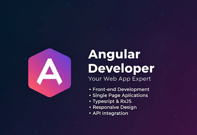 develop your angular web application