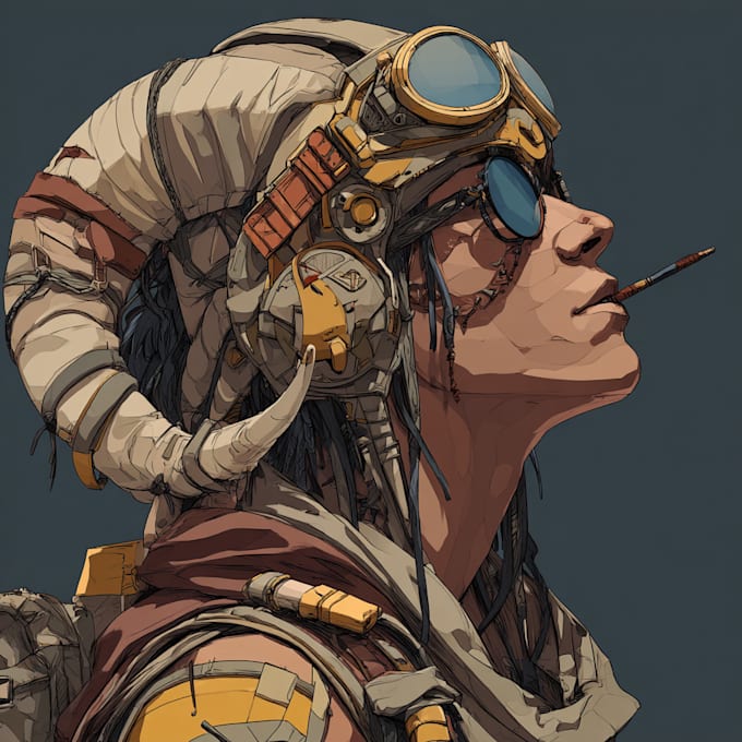do your dnd, sci fi, fantasy character or illustration