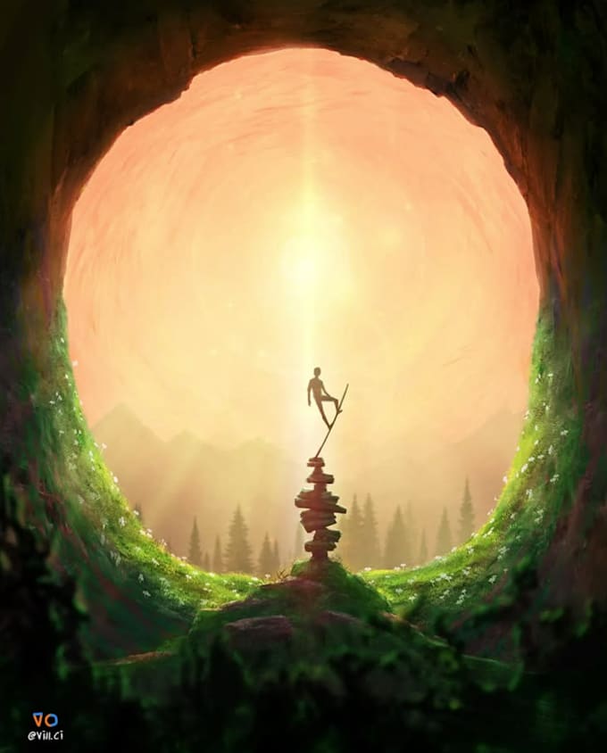 make an illustration for any object or significance