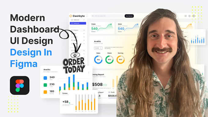 Design saas, crm and admin dashboard ui ux in figma with web app design ...