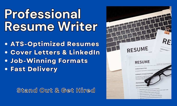 Write a professional ats friendly resume, cover letter, and linkedin ...