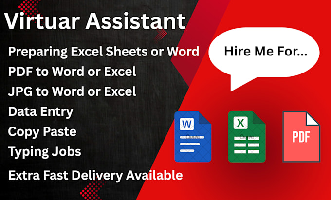 Be your reliable copy paste and typing expert by Miss_khushboo15 | Fiverr