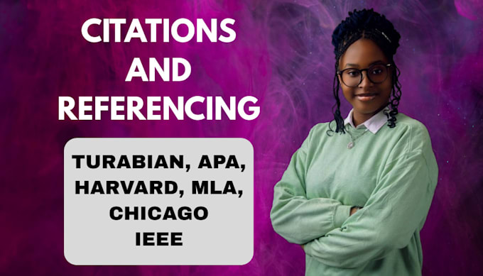 manually create reference list in apa, turabian, mla, chicago, ieee and harvard
