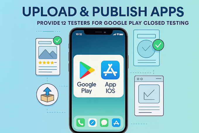 build and upload ios android app to app store and play store