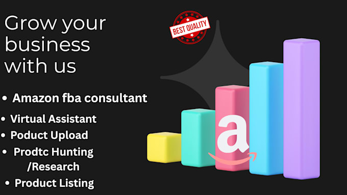 be your expert amazon fba consultant, and virtual assistant