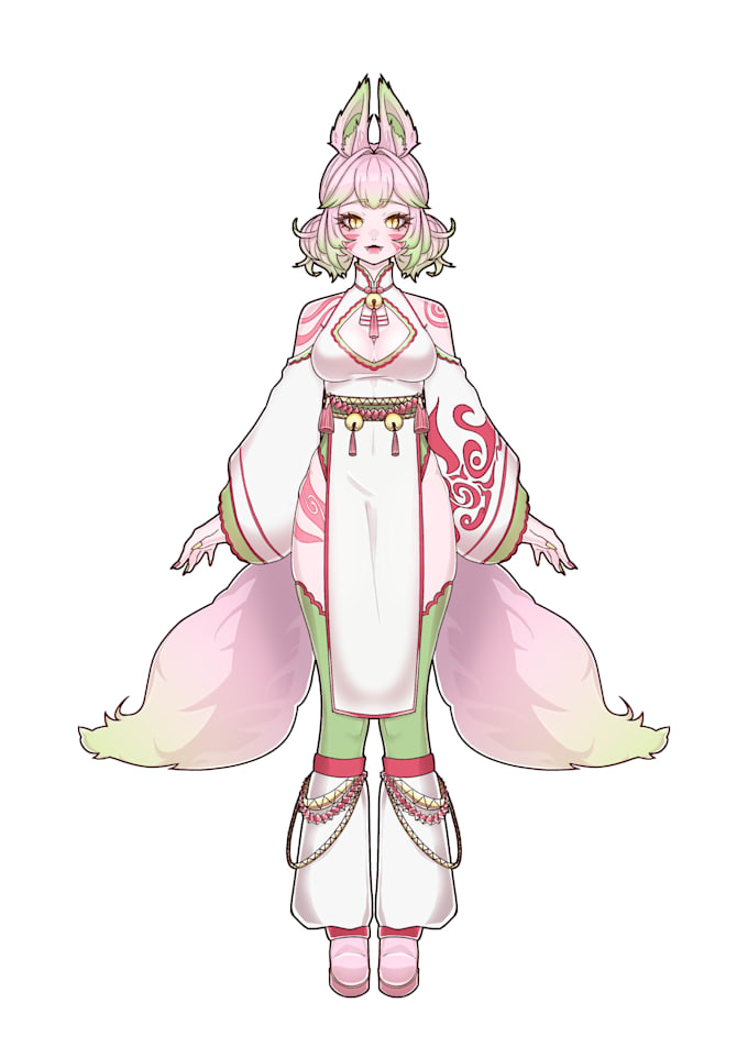 create your vtuber character concept designs