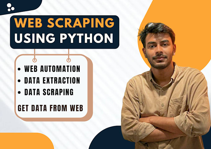 Do web scraping, data mining, and automation using python by ...