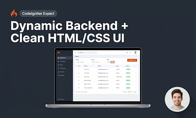 do website design and development as a full stack developer