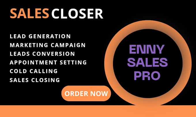 commission based sales closer sales representative cold calling b2b sales leads