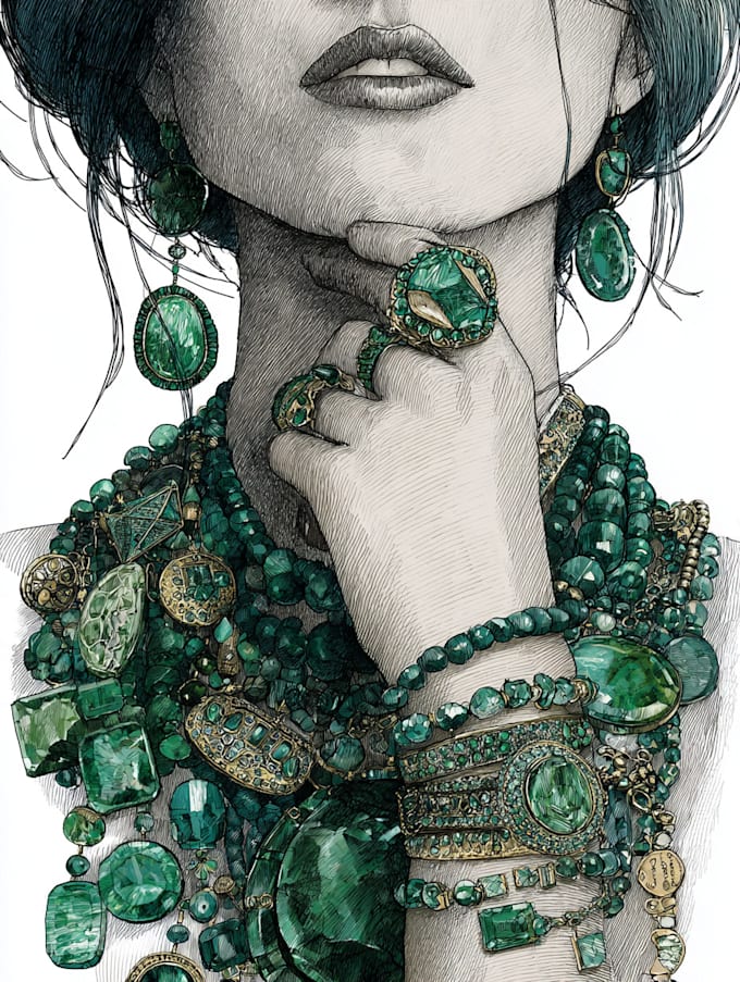 create stylish jewelry design for you