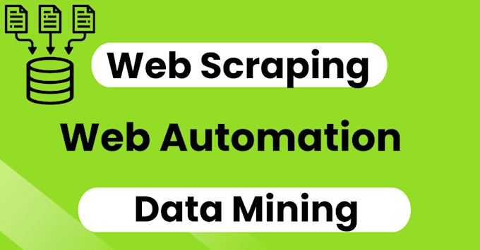 python web scraping, data mining, and data scraping