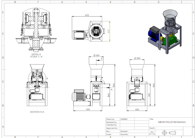 create precise 2d and 3d cad technical drawings