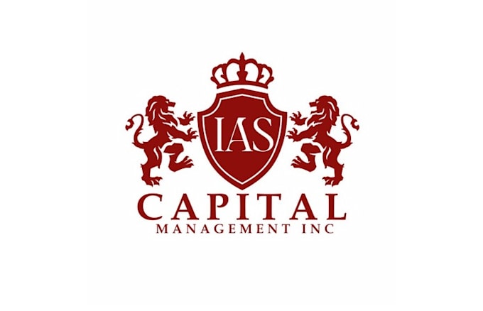 design creative modern financial incorporating coat arms logo