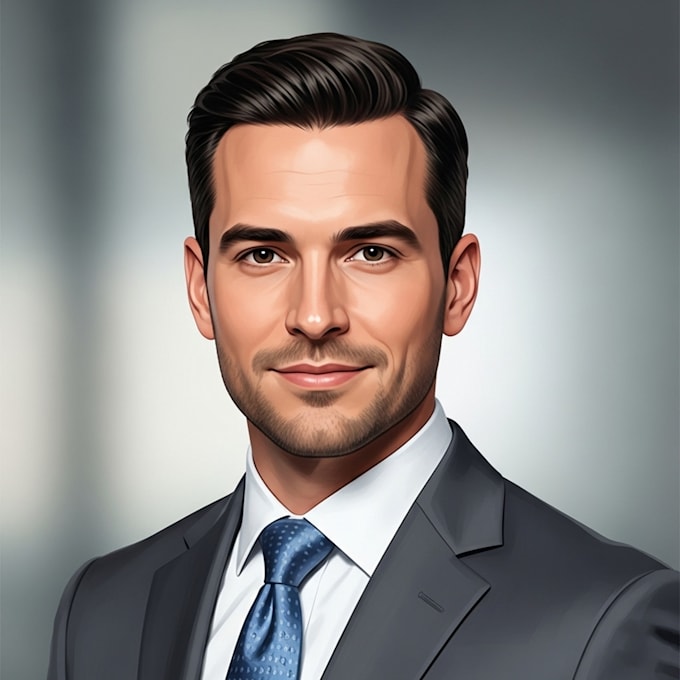 do digital portraits or illustrations