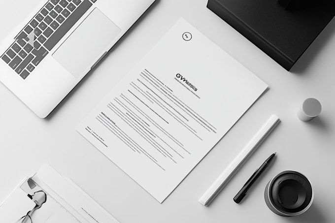 design professional resume, cv and cover letter template