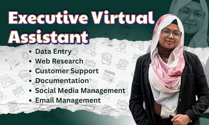 be your executive virtual assistant