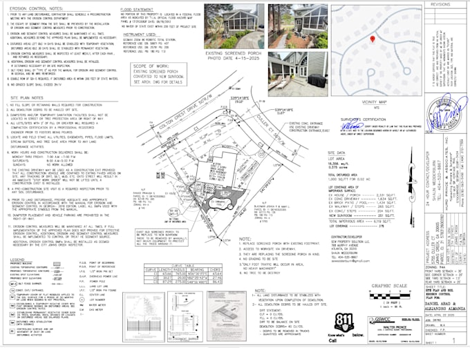 landscape architect, site plan and backyard design