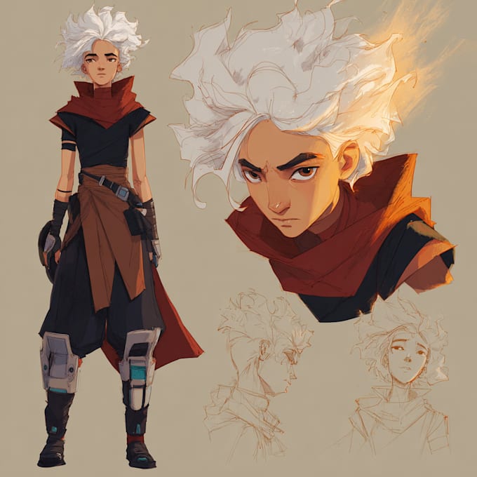 Design characters oc art, fanart, dnd, anime, fantasy sci fi by ...