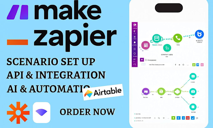 setup make com automation n8n automation fix n8n workflow zapier vapi ai agent