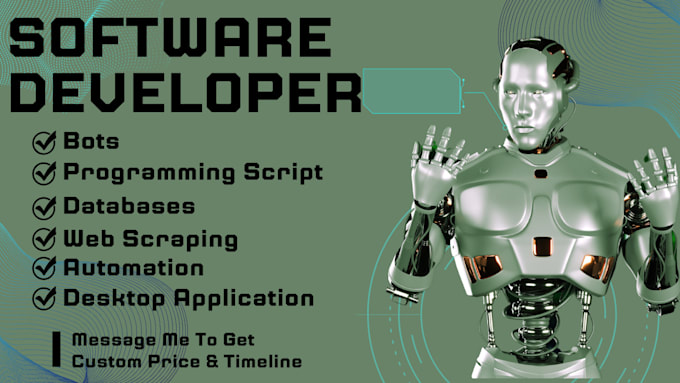 Crear scripts en java, bots en python, c, cpp, proyectos de ...