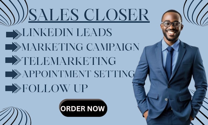 be your sales closer and trusted sales partner