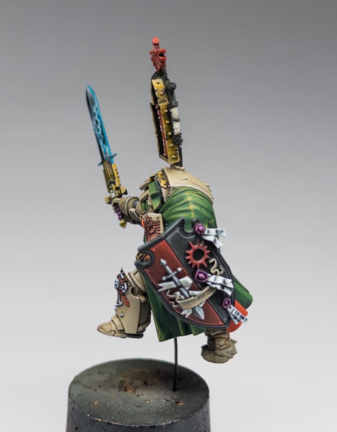 paint warhammer and other miniature models