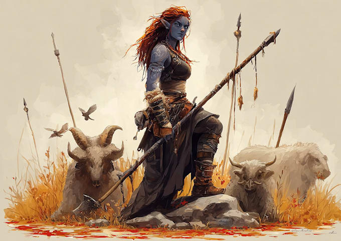 make dnd character art and dnd character art
