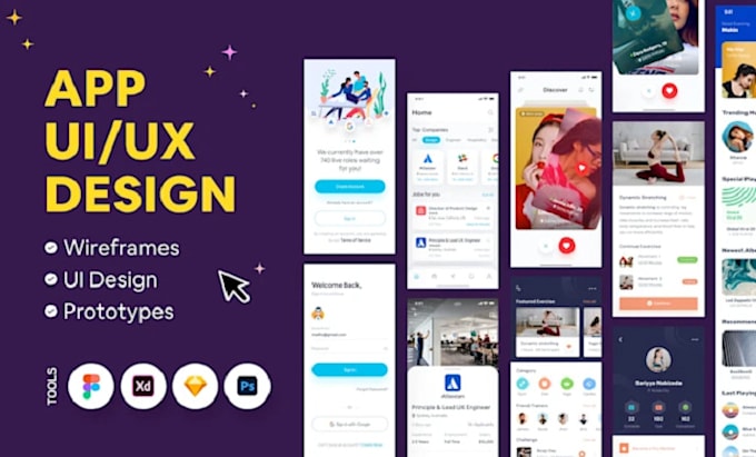 Do amazing figma design, figma website ui ux design, and mobile app ui ...