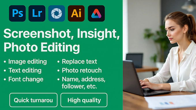do screenshot editing and fonts change