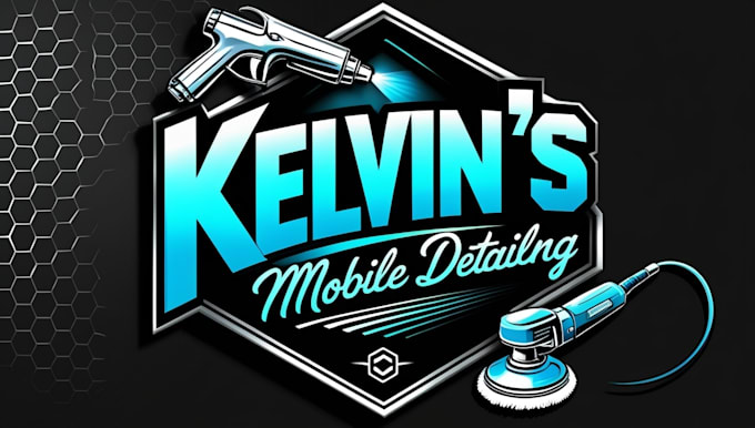quality and beautiful auto detailing logo design