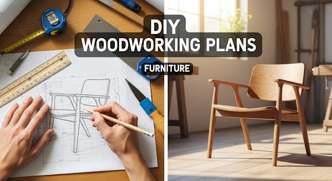 Create and design 3d diy woodworking for furniture plan by Iyanuoluwa22 ...