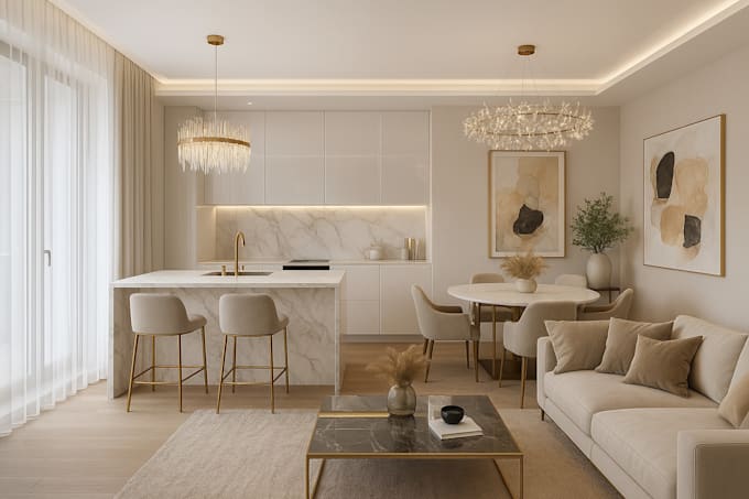 design realistic scandinavian interior with ai in 24 hours