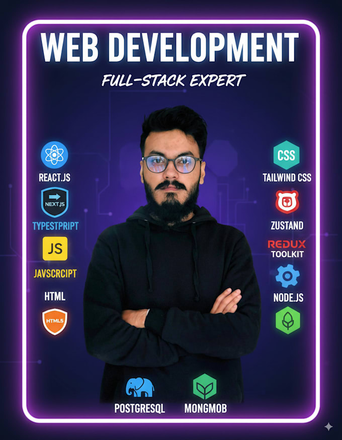be your frontend developer using javascript typescript react